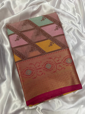 Banarasi Warm Silk Rangkaat Saree