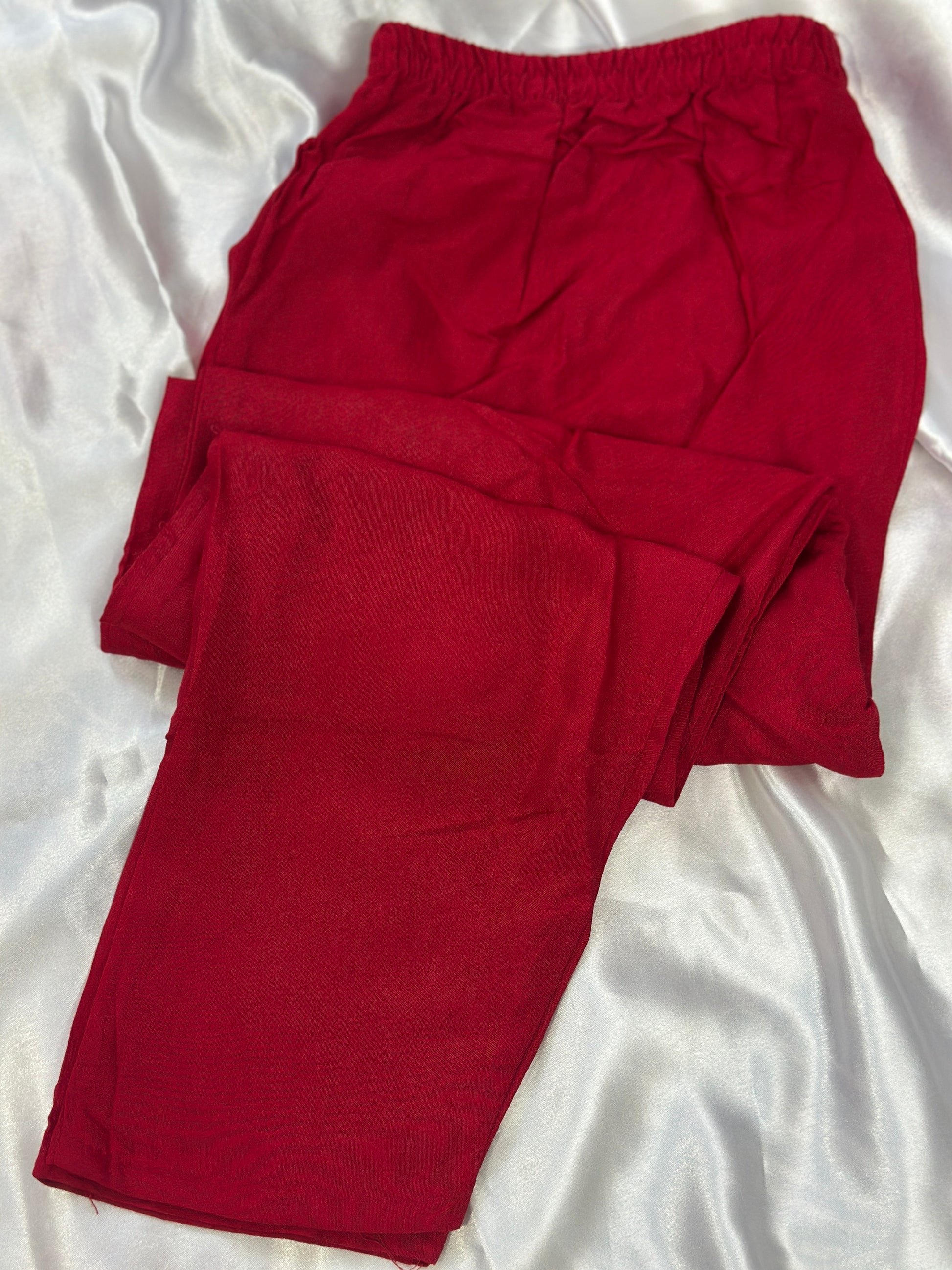 Red Kurta Set