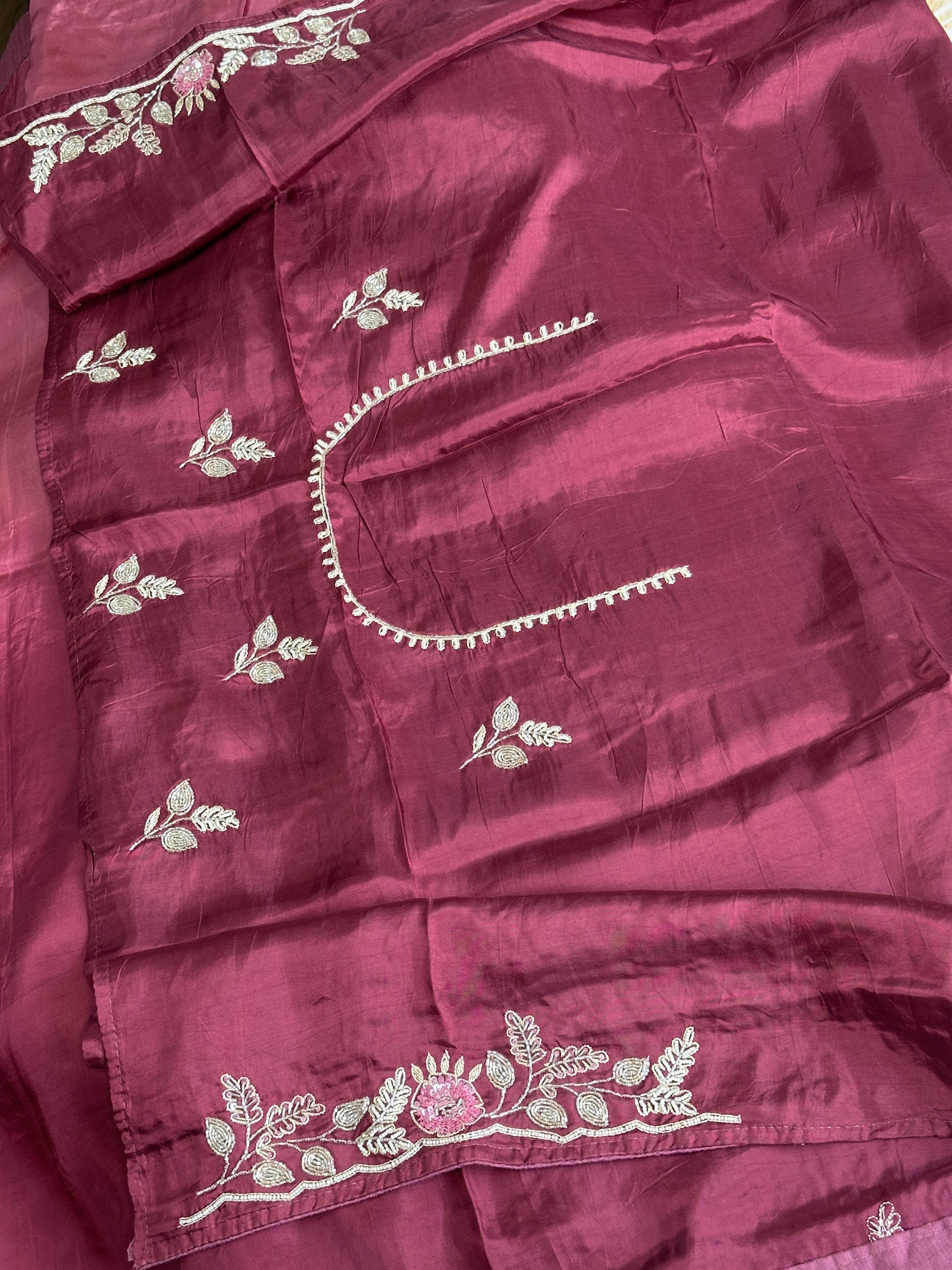 Ombre Designer Wear Saree