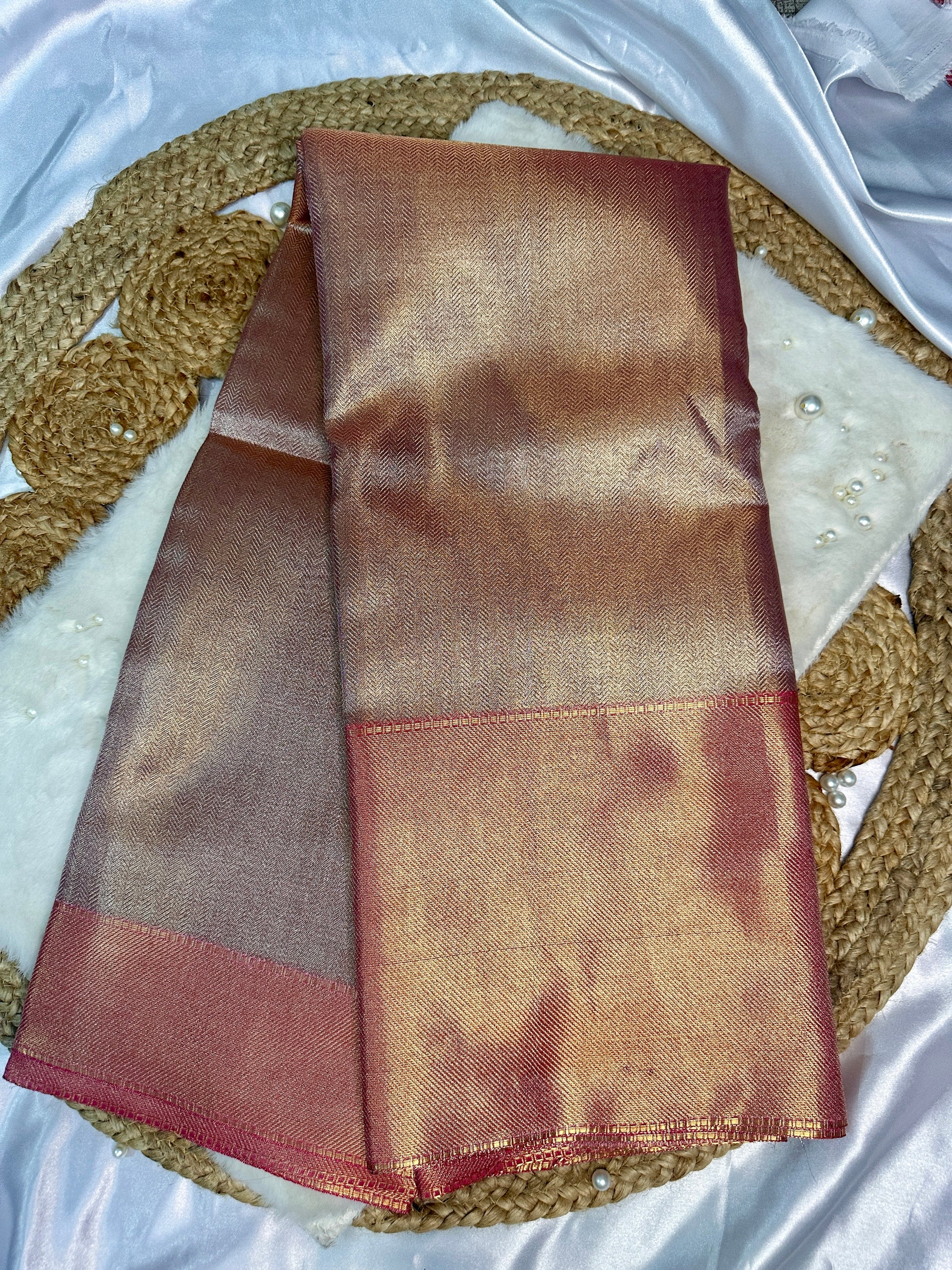 Jyotika inspired tissue saree