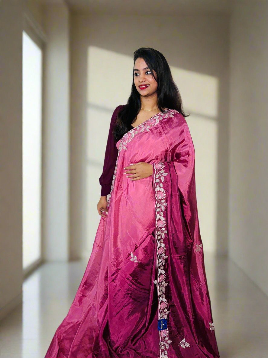 Ombre Designer Wear Saree