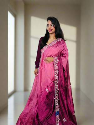 Ombre Designer Wear Saree