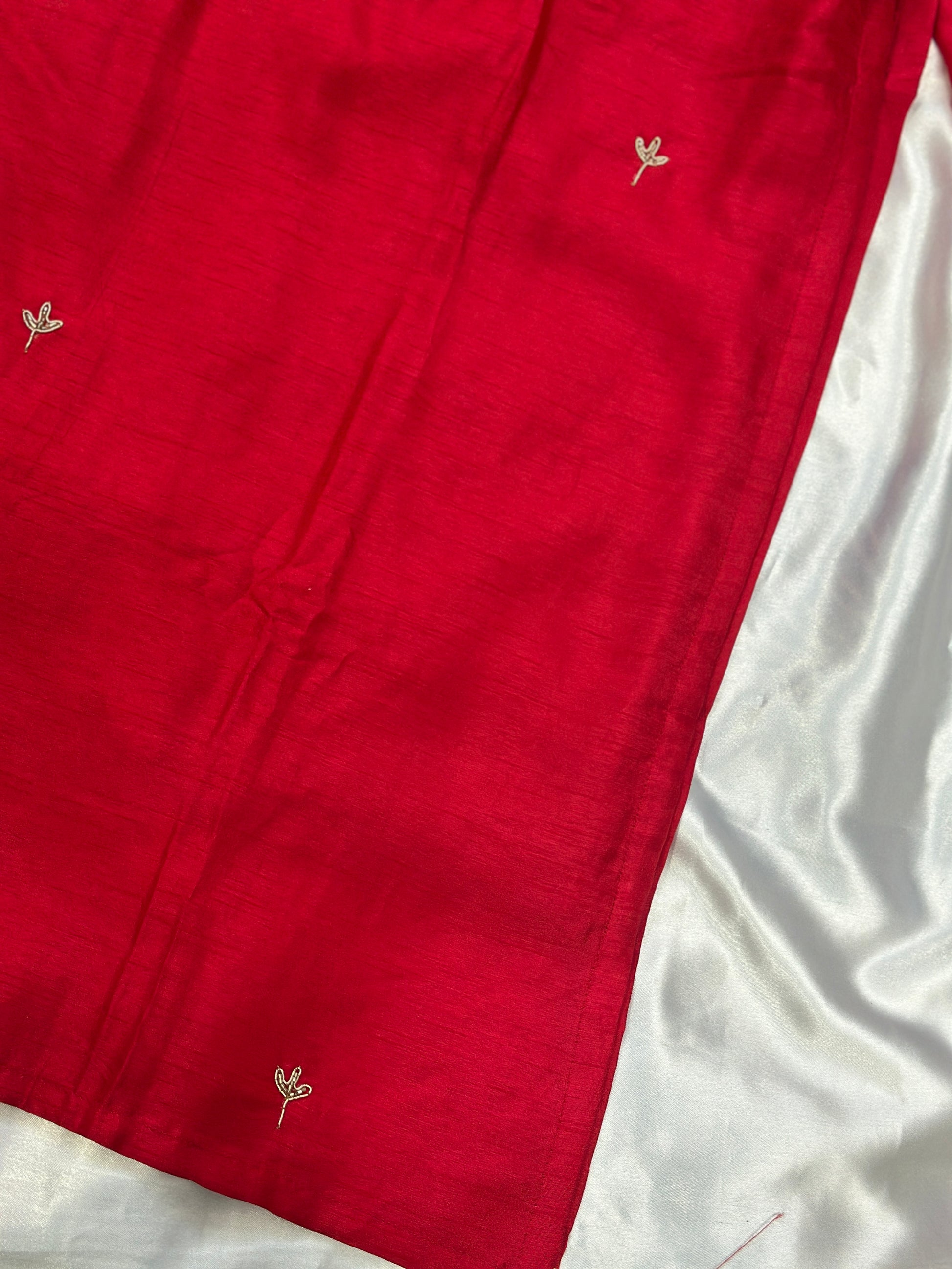 Red Kurta Set